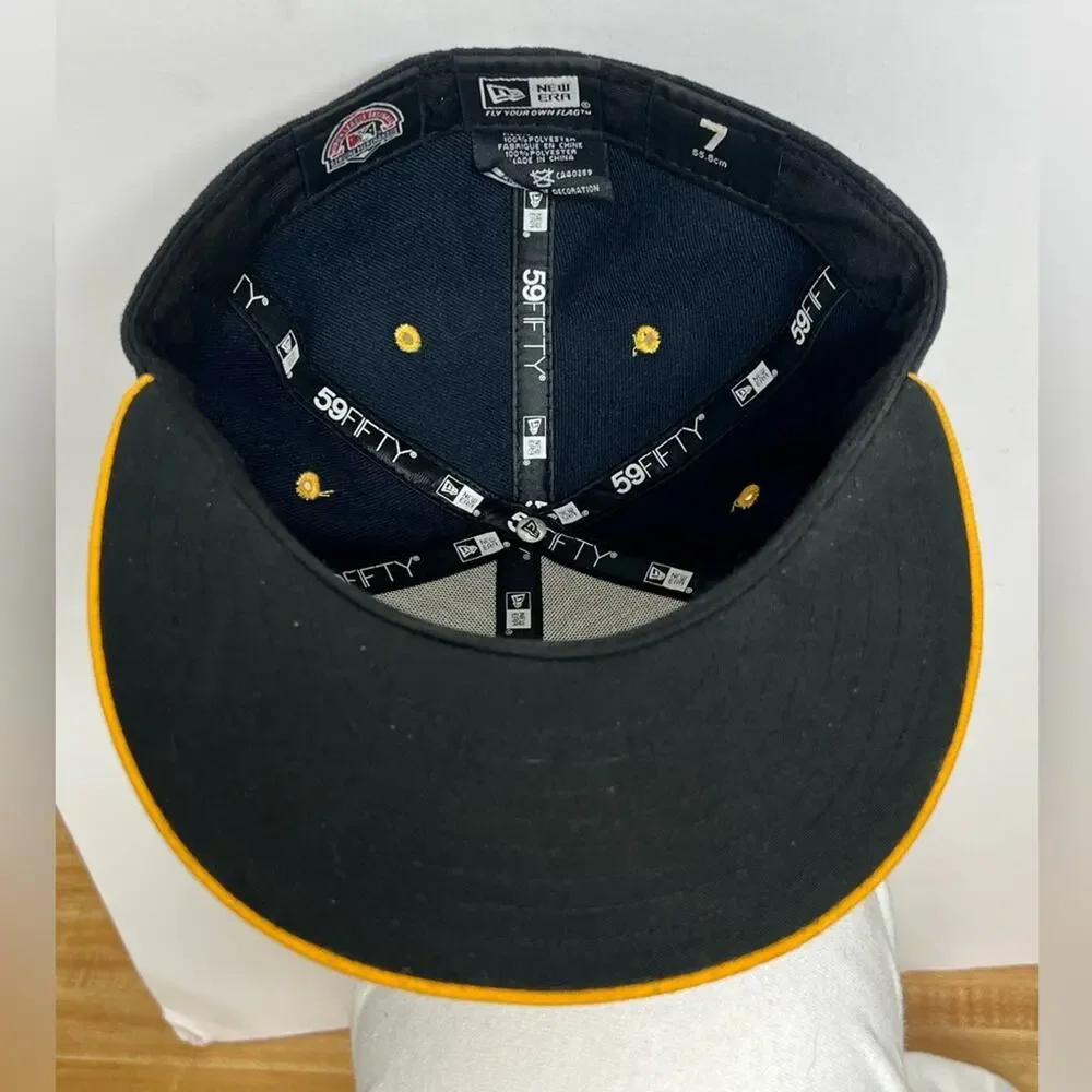 Professional Wool New Era On Field Baseball Hat Lake County Captains Game Used